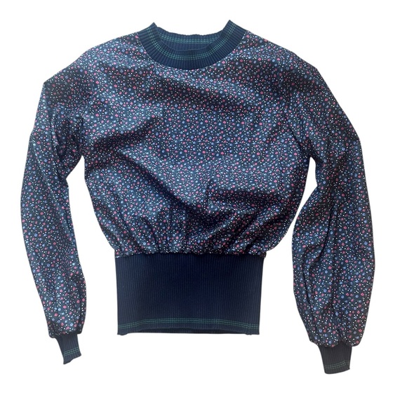 Sweaters - Jack + Avery Floral Blouson Top Women’s Medium